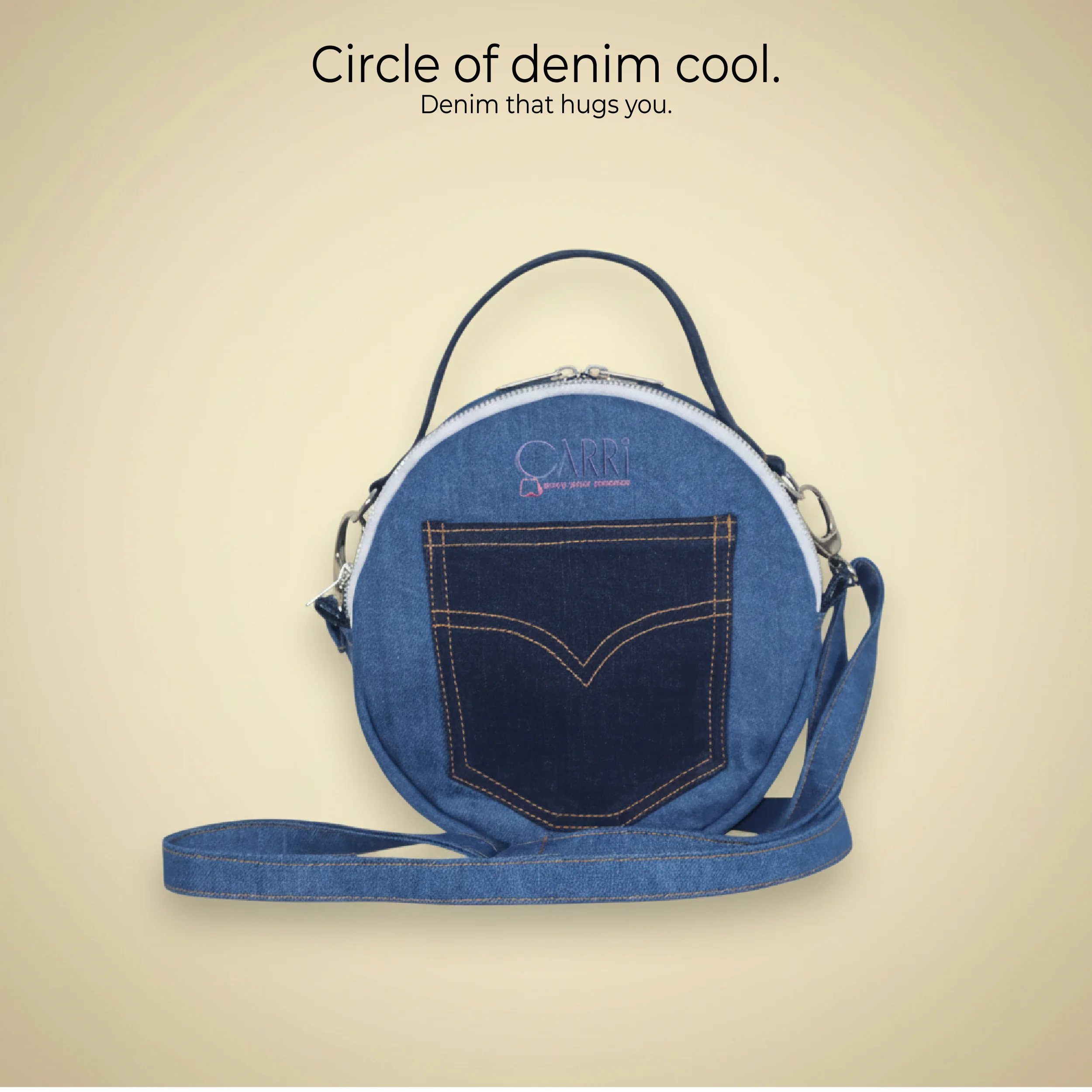Round Sling Bag